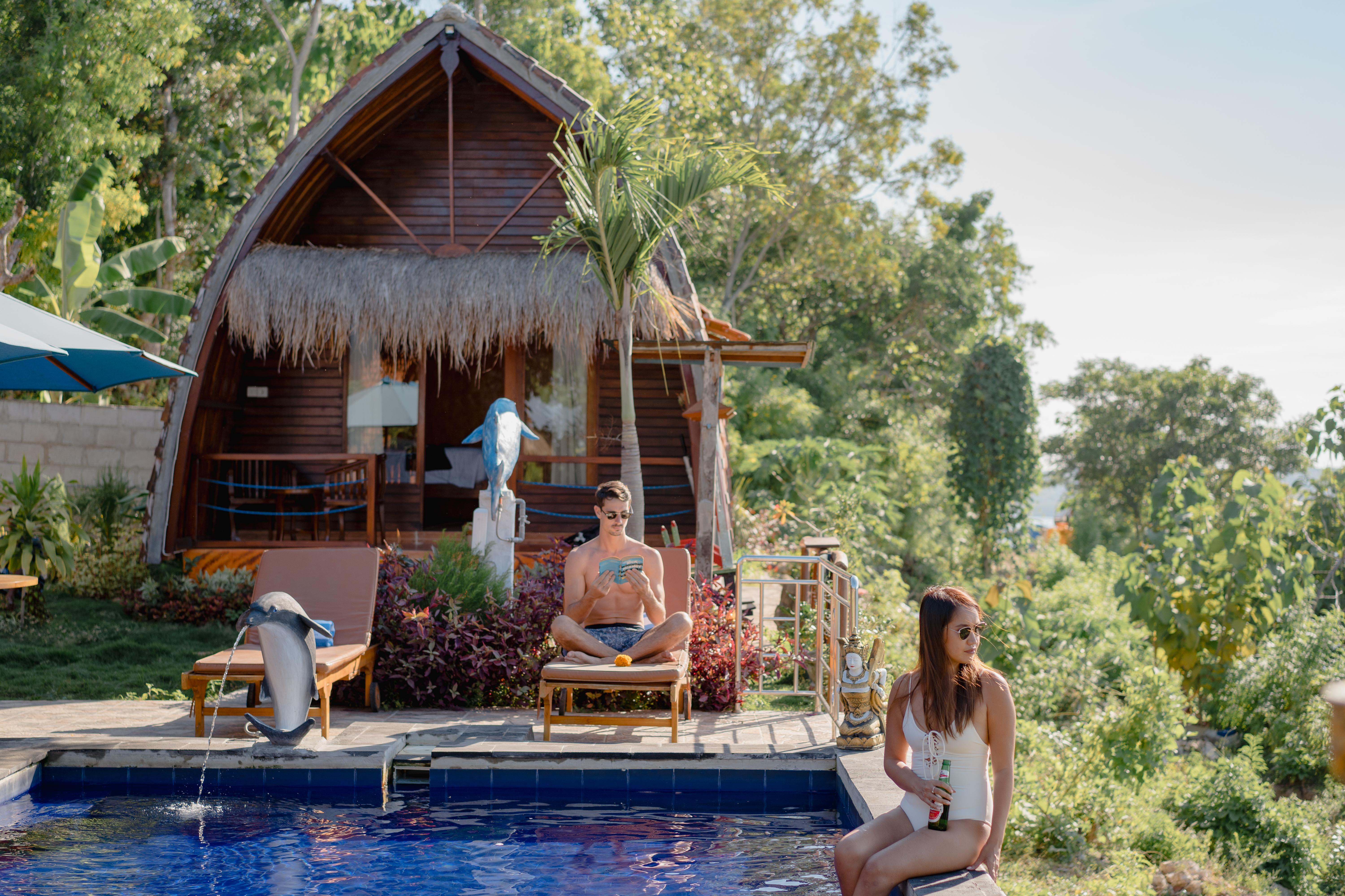 Sundi Ocean Bungalow By Abm Toyapakeh Exteriör bild